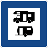 Camper and caravan site.