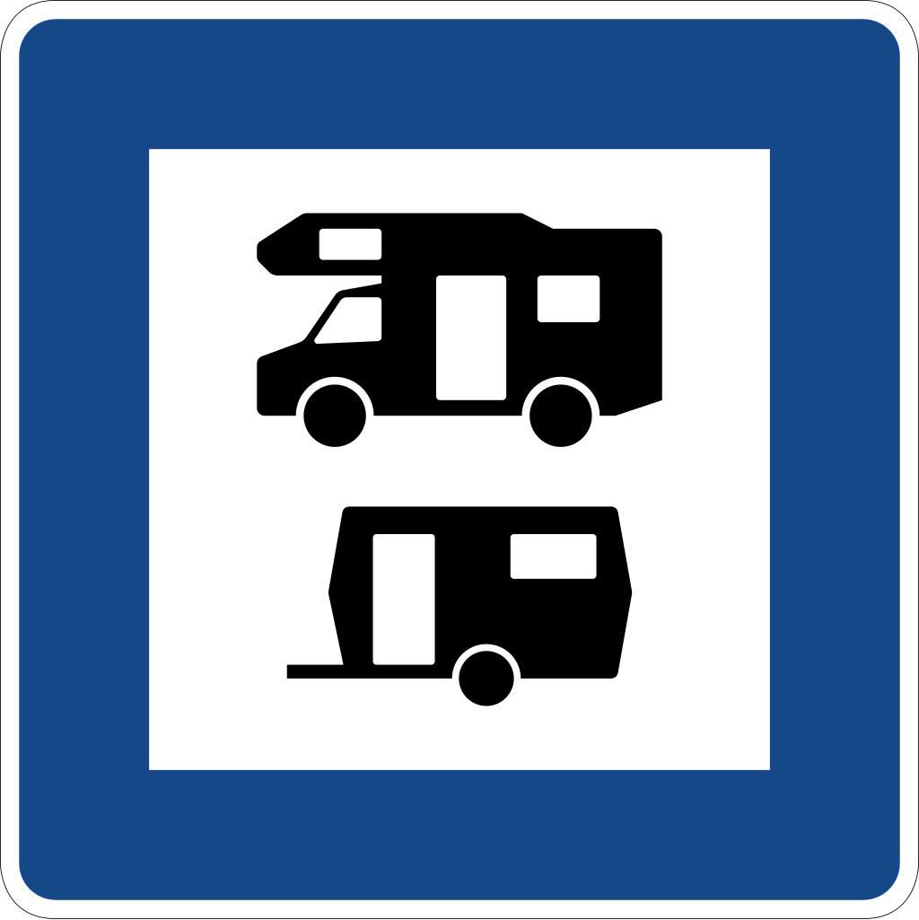 Camper and caravan site.