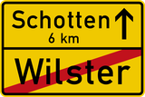 End of city limit.