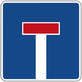 Dead end street.