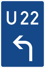 Detour directions.