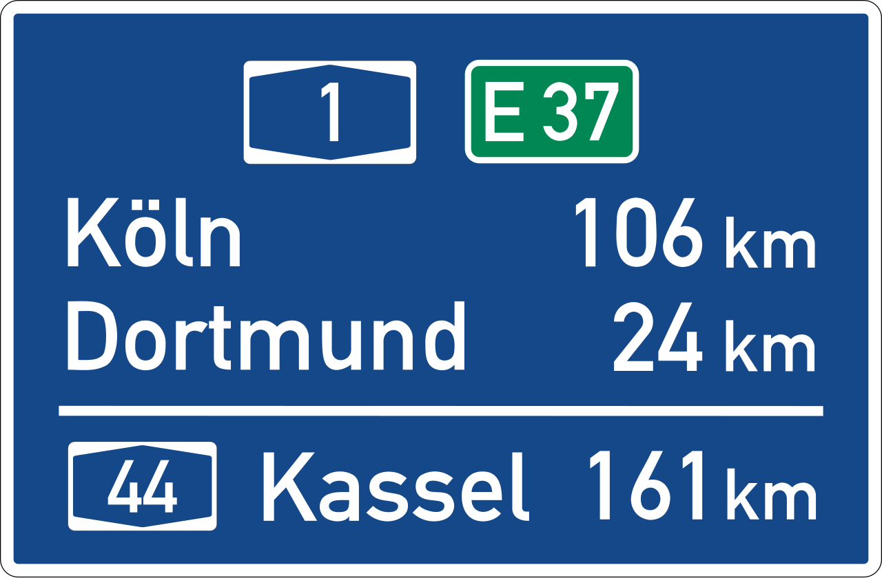 Information about the destination and distance.