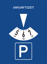 Parking only allowed for a limited time.