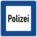 Police station.
