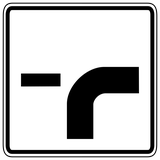 Crossroad shape.