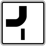 Crossroad shape.