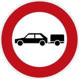 Trailers prohibited.