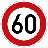 Start of a speed limit.