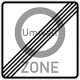 End of the low-emission zone.