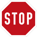 Stop and give way.