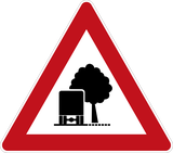 Warning for low-hanging branches.