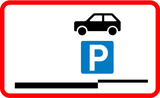 Parking on pavement allowed.