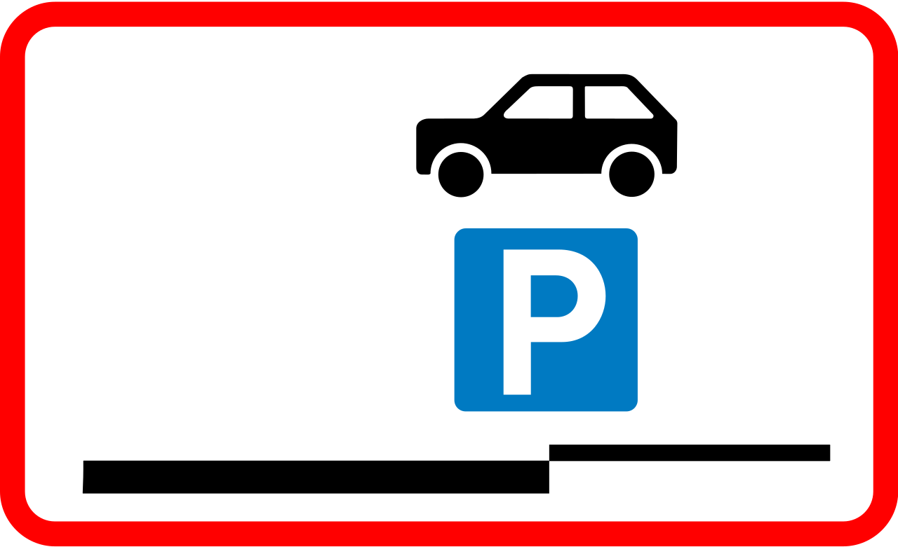 Parking on pavement allowed.