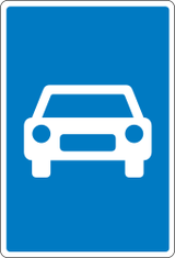 Start of an expressway.