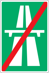 Fin de autopista.