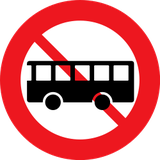Buses prohibited.