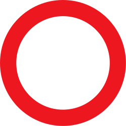 Access prohibited in both directions.