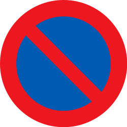 Parken verboten.