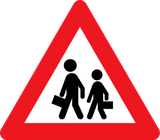 Warning for children.