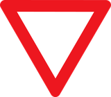 Give way.