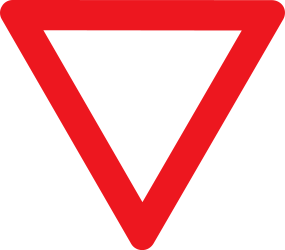 Give way.