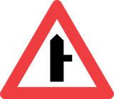 Priority at the junction.
