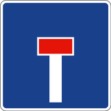 Dead end street.