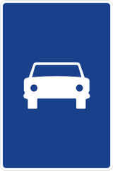 Start of an expressway.