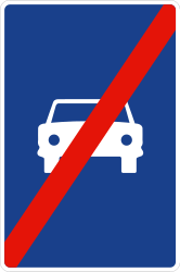 Ekspres yolun sonu.
