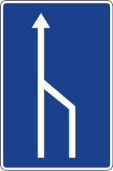 End of a lane.