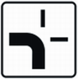 Crossroad shape.