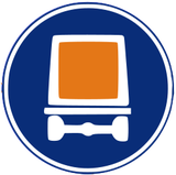 Mandatory route for dangerous goods.