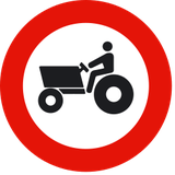 Tractors prohibited.