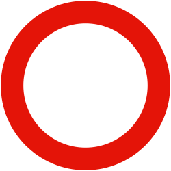 Access prohibited in both directions.