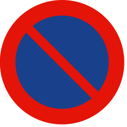 Parken verboten.