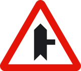 Priority at the junction.