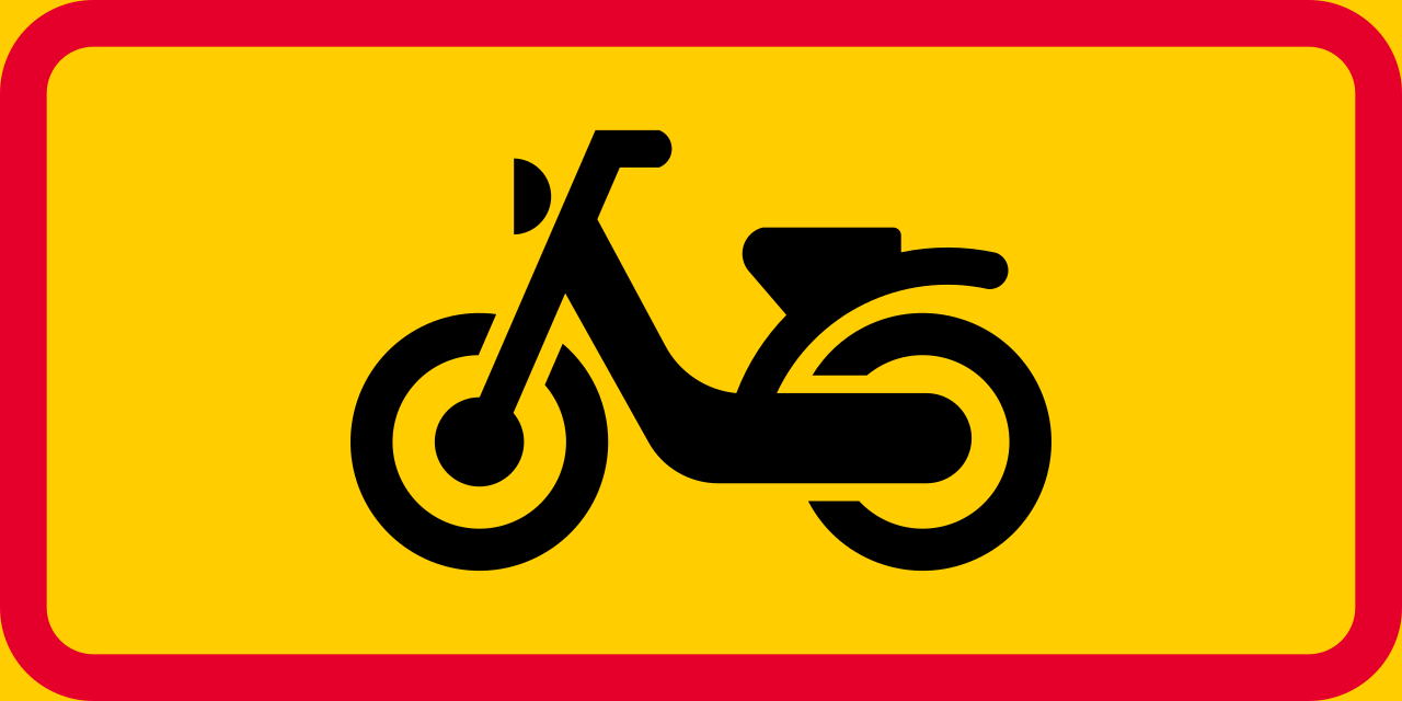 For mopeds.
