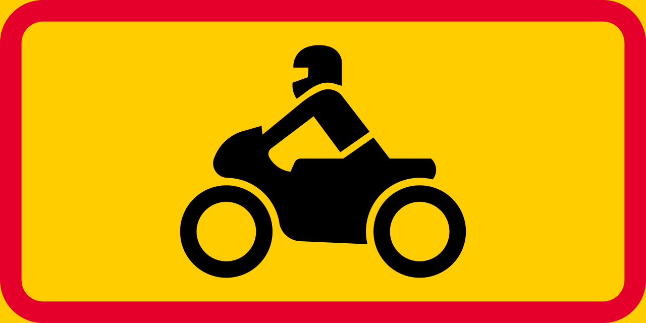 For motorcycles.