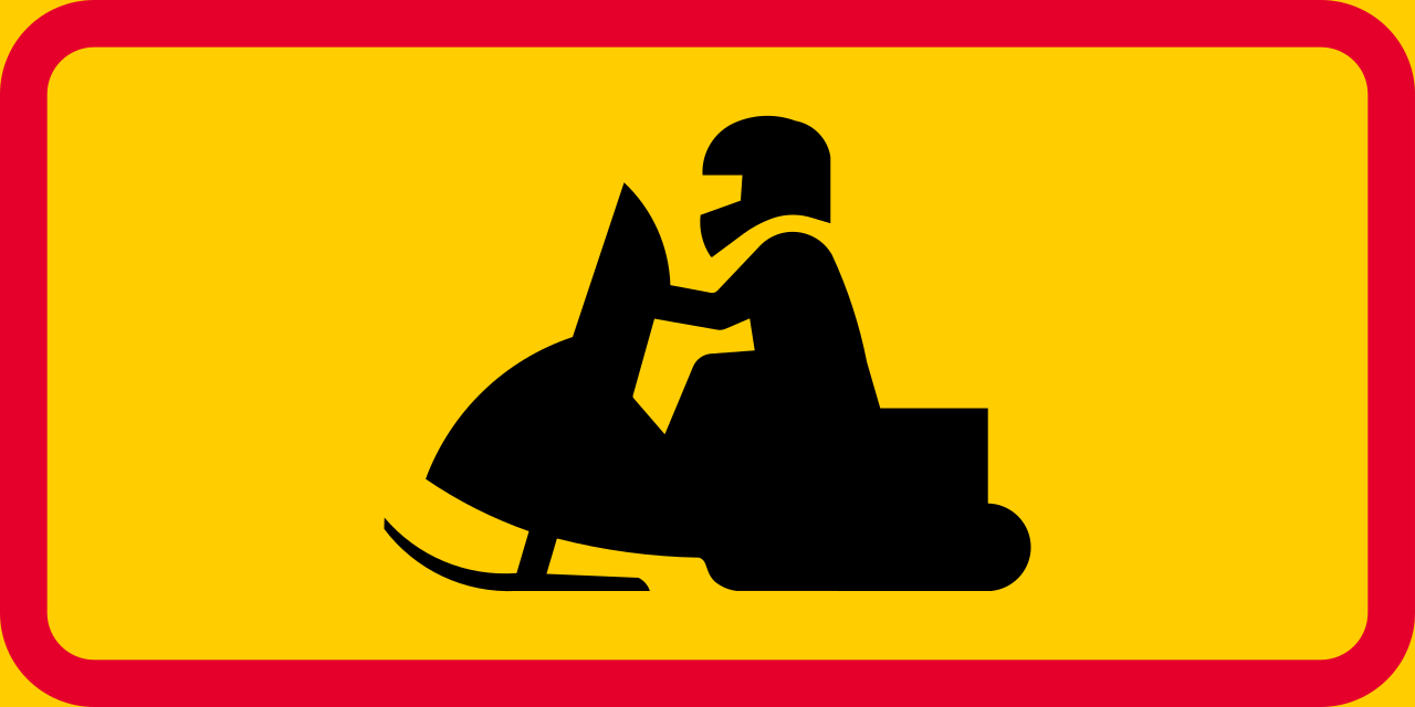 For snowmobiles.