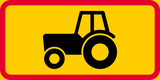For tractors.