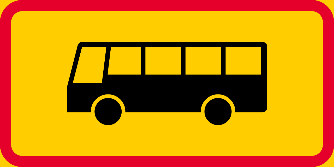 For buses.