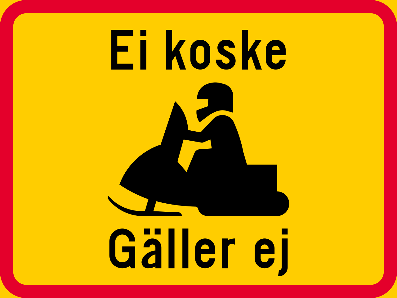 Snowmobiles allowed.