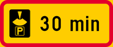 Disc parking, maximum 2 hours.