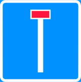Dead end street.