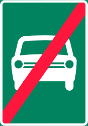 What does this traffic sign mean?