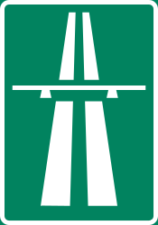 Início de autoestrada.