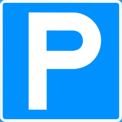 Estacionamiento permitido.