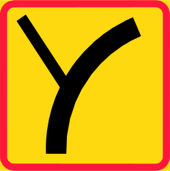 Crossroad shape.