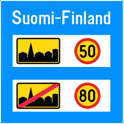 Límites nacionales de velocidad.