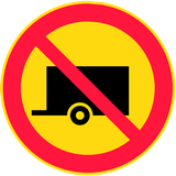 Trailers prohibited.